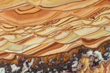 Polished Slab Of Rolling Hills Dolomite - Mexico #142510-1